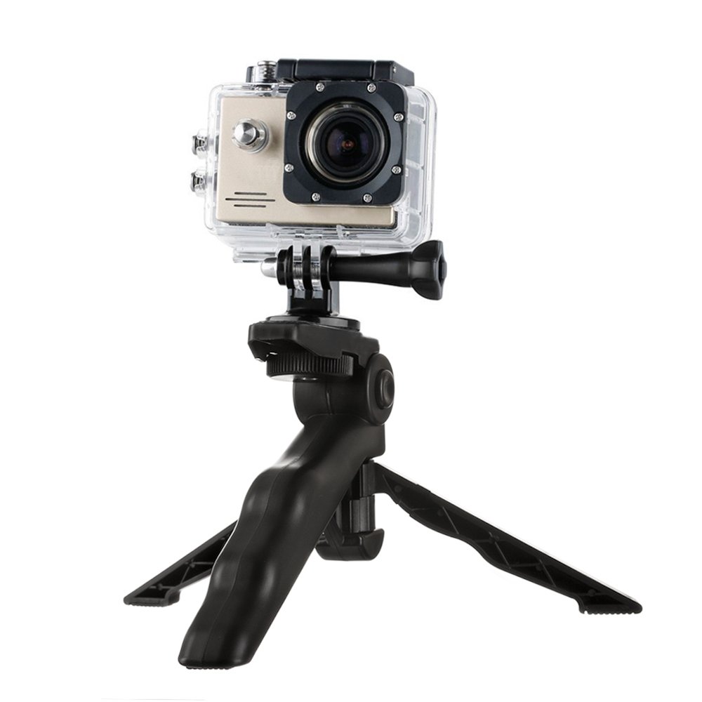 Laikiklis su mini trikojiu GoPro SJCAM veiklos kameroms juodas