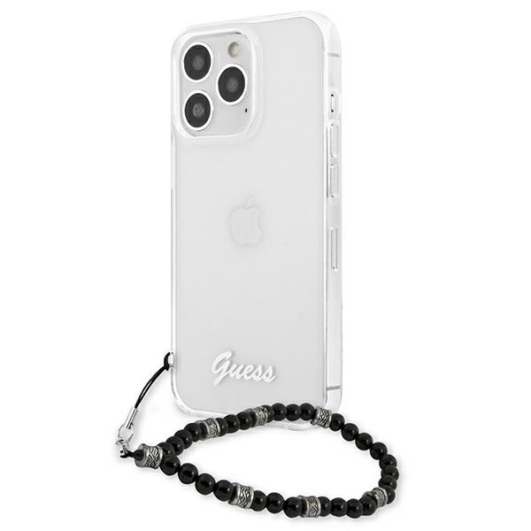 Guess skaidrus dėklas iPhone 13 Pro Max – Pearl