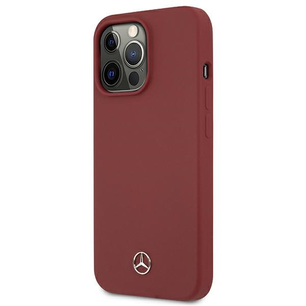 Mercedes-Benz silikoninis dėklas iPhone 13/13 Pro – raudonas
