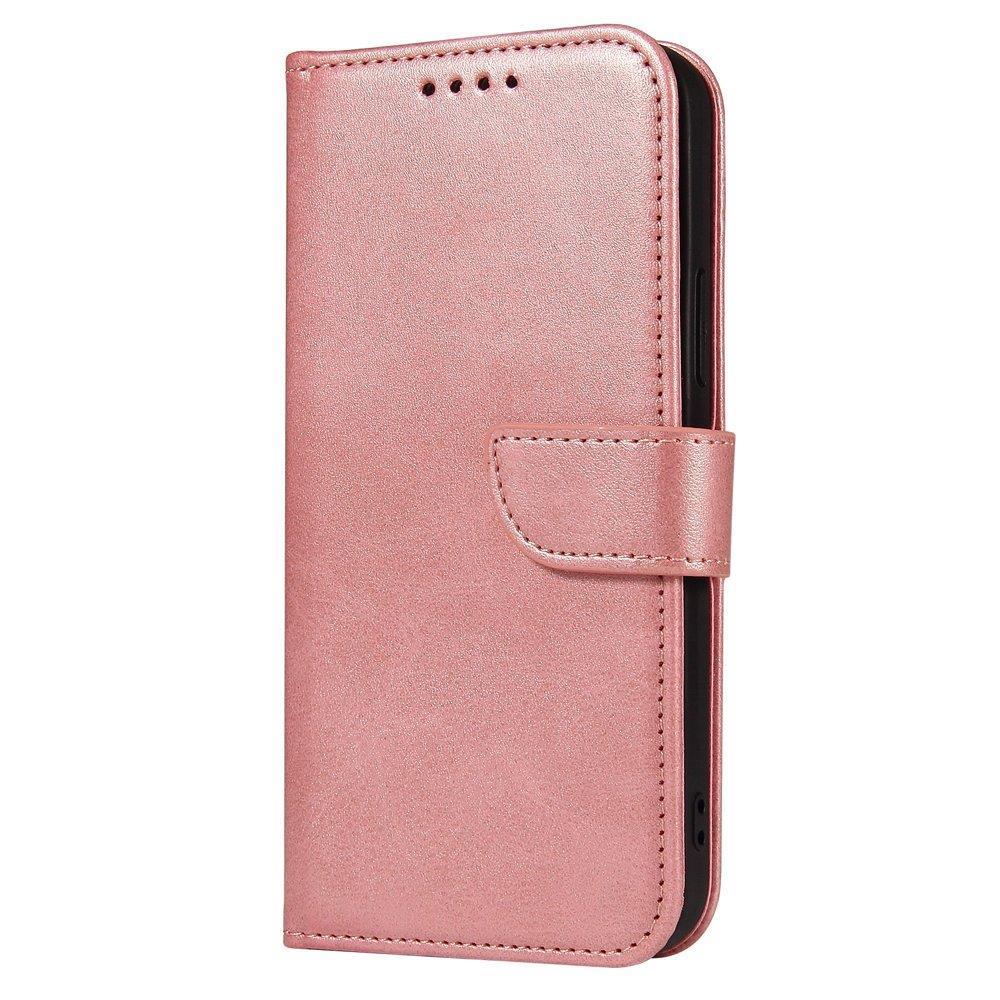 Magnet Case dėklas su stovu Xiaomi Redmi Note 11 Pro+ 5G – rožinis