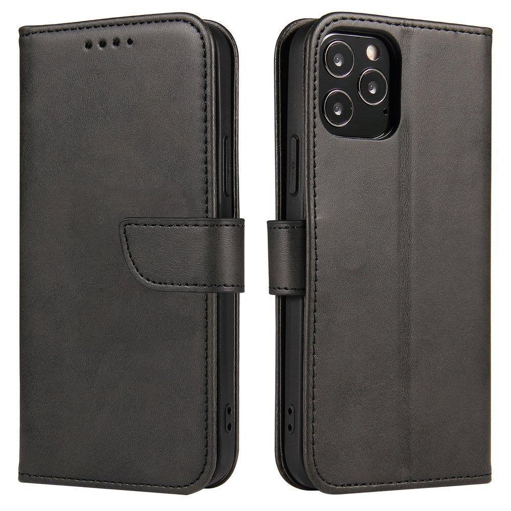 Magnet Case atverčiamas dėklas Honor Magic3 – juodas