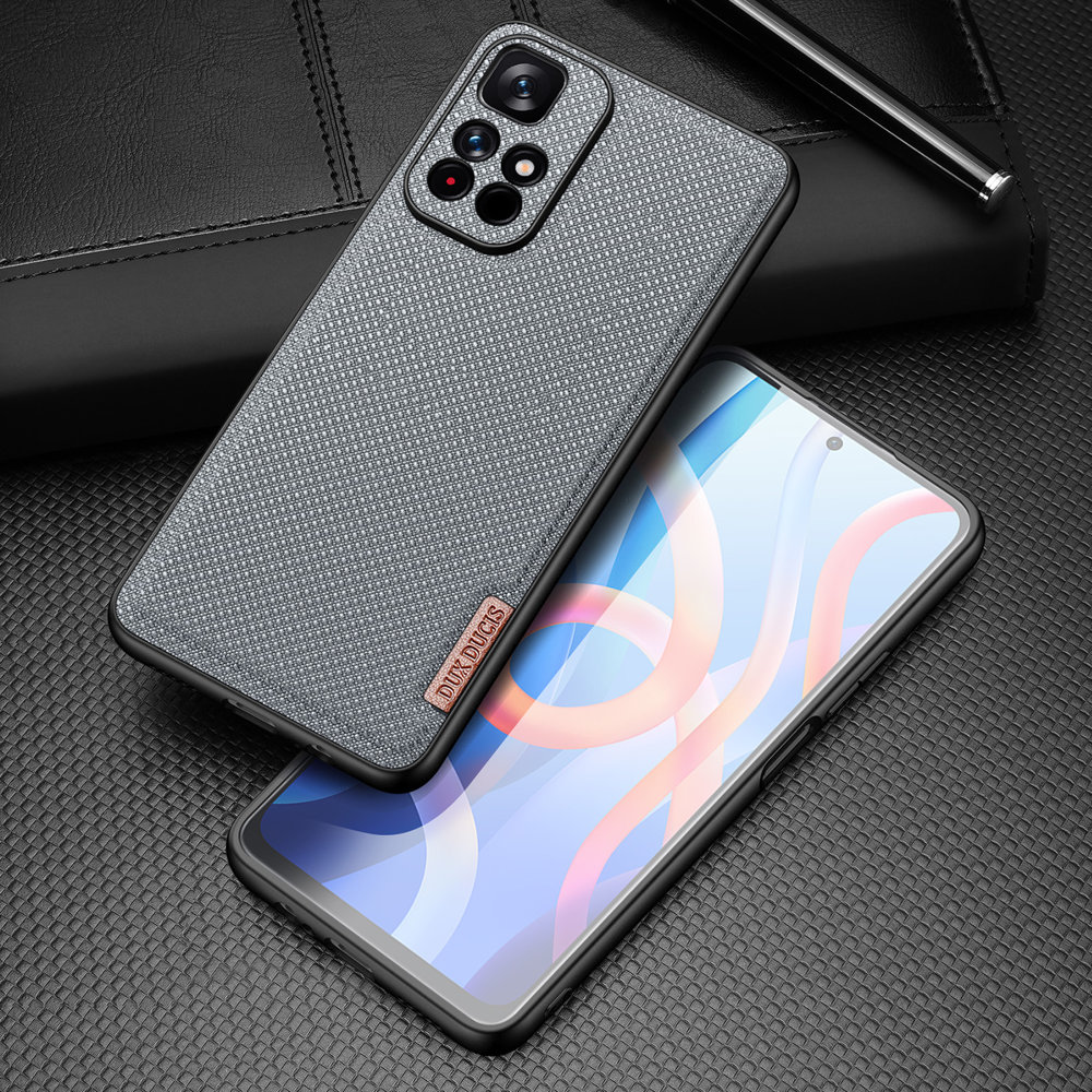 Dux Ducis Fino nailoninis dėklas Poco M4 Pro 5G – mėlynas