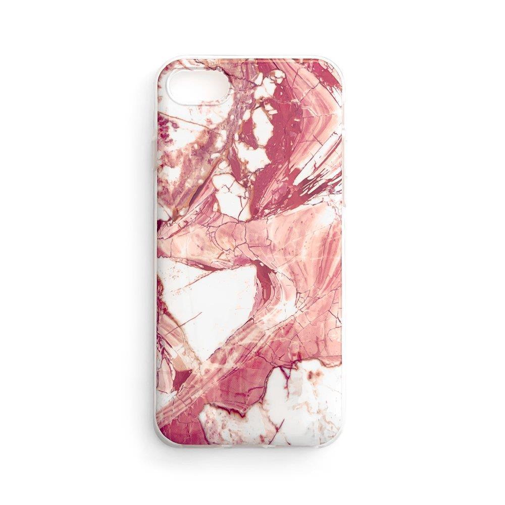 Wozinsky Marble TPU dėklas Samsung Galaxy A73 – rožinis