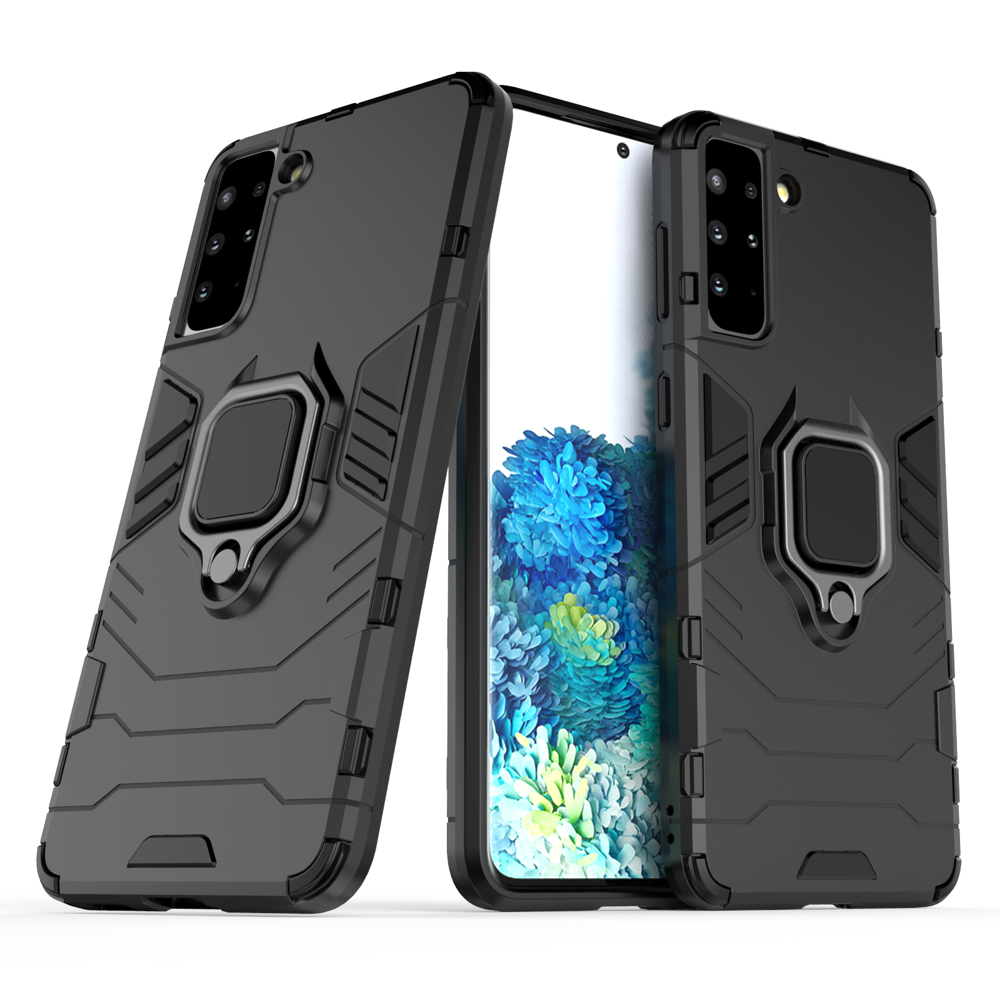 Ring Armor dėklas Samsung Galaxy S22/S22+ – juodas