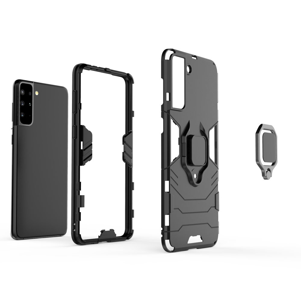 Ring Armor dėklas Samsung Galaxy S22/S22+ – juodas