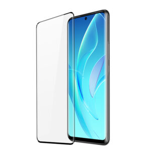 Dux Ducis 9H grūdintas stiklas Honor 60 Pro – juodas rėmelis