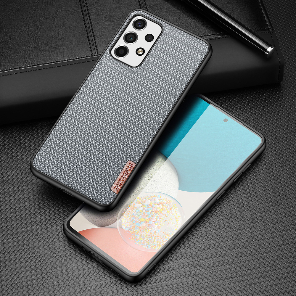 Dux Ducis Fino nailoninis dėklas Samsung Galaxy A73 – mėlynas