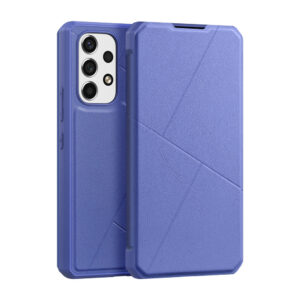 Dux Ducis Skin X atverčiamas dėklas Samsung Galaxy A73 – mėlynas
