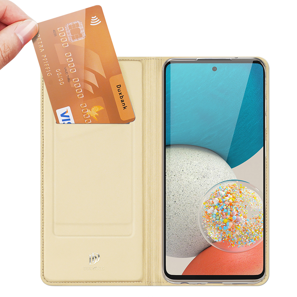 Dux Ducis Skin Pro dėklas Samsung Galaxy A73 – auksinis