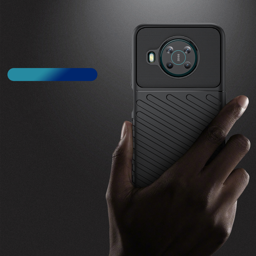 Thunder Case lankstus armored dangtelis Nokia X100 juodas