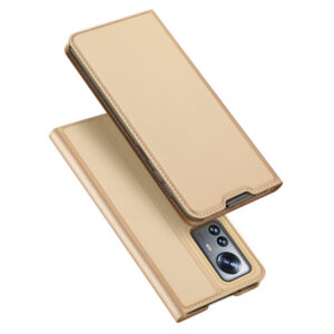 Dux Ducis Skin Pro dėklas Xiaomi 12 Pro – auksinis