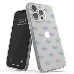 Adidas skaidrus dėklas iPhone 13/13 Pro – margas