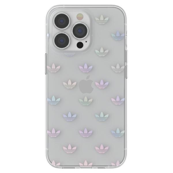 Adidas skaidrus dėklas iPhone 13/13 Pro – margas