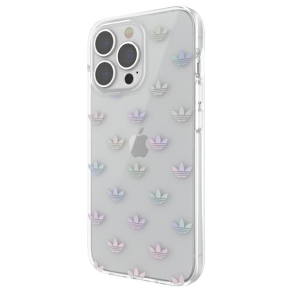 Adidas skaidrus dėklas iPhone 13/13 Pro – margas