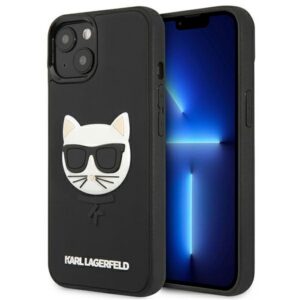 Karl Lagerfeld Ikonik 3D dėklas iPhone 13 mini – juodas