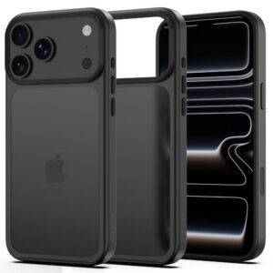 Dėklas Tech-Protect Magmat CC iPhone 17 Pro / 18 Pro, matinis juodas