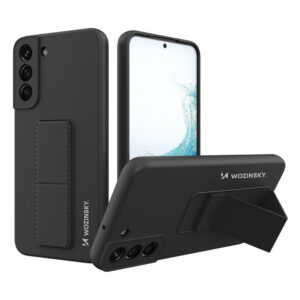 Wozinsky Kickstand dėklas Samsung Galaxy S22+ – juodas
