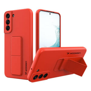 Wozinsky Kickstand dėklas Samsung Galaxy S22+ – raudonas