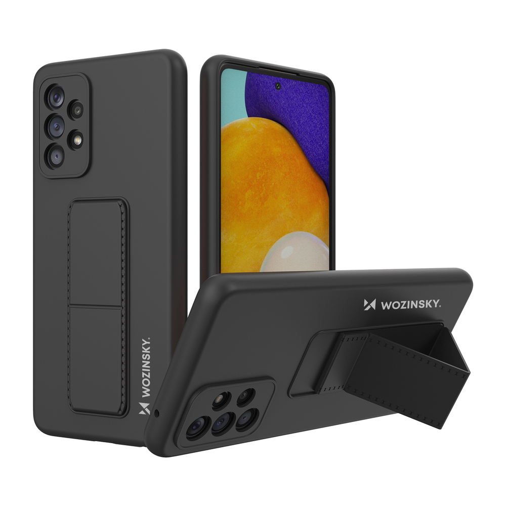 Wozinsky Kickstand dėklas Samsung Galaxy A73 – juodas