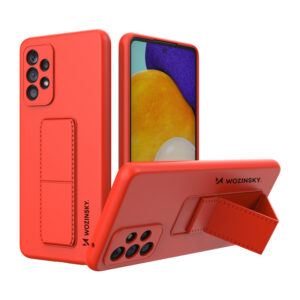 Wozinsky Kickstand dėklas Samsung Galaxy A73 – raudonas