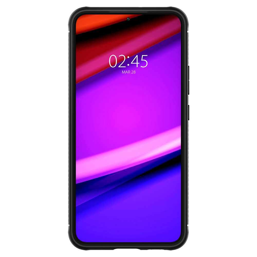 Dėklas Spigen Rugged Armor Galaxy S22, matinis juodas