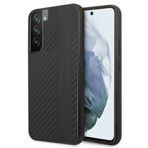 Mercedes-AMG anglies dėklas Samsung S22+ – juodas