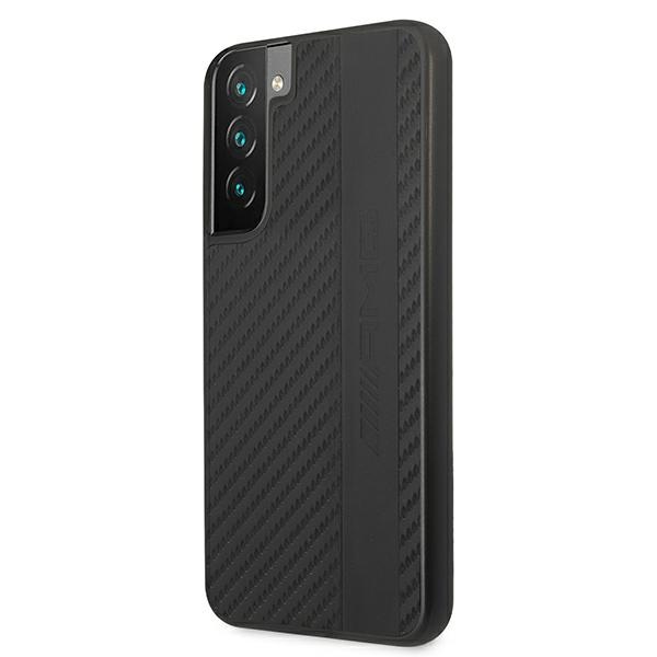 Mercedes-AMG anglies dėklas Samsung S22+ – juodas