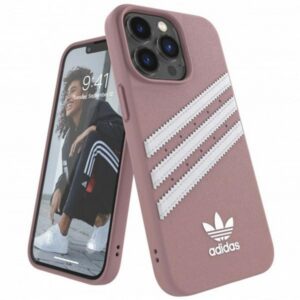 Adidas OR Molded Case PU dėklas iPhone 13/13 Pro – rožinis