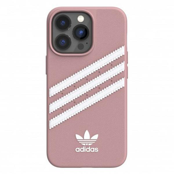 Adidas OR Molded Case PU dėklas iPhone 13/13 Pro – rožinis