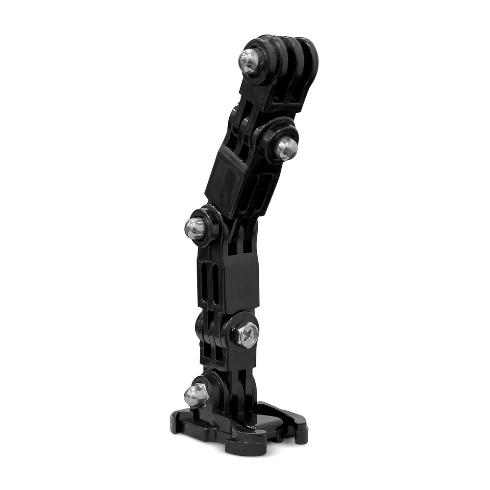 GoPro aksesuarų rinkinys šalmo montavimui GoPro, DJI, Insta360, SJCam, Eken sporto kameroms (GoPro dviračio šalmo žandikaulio turėtojas)