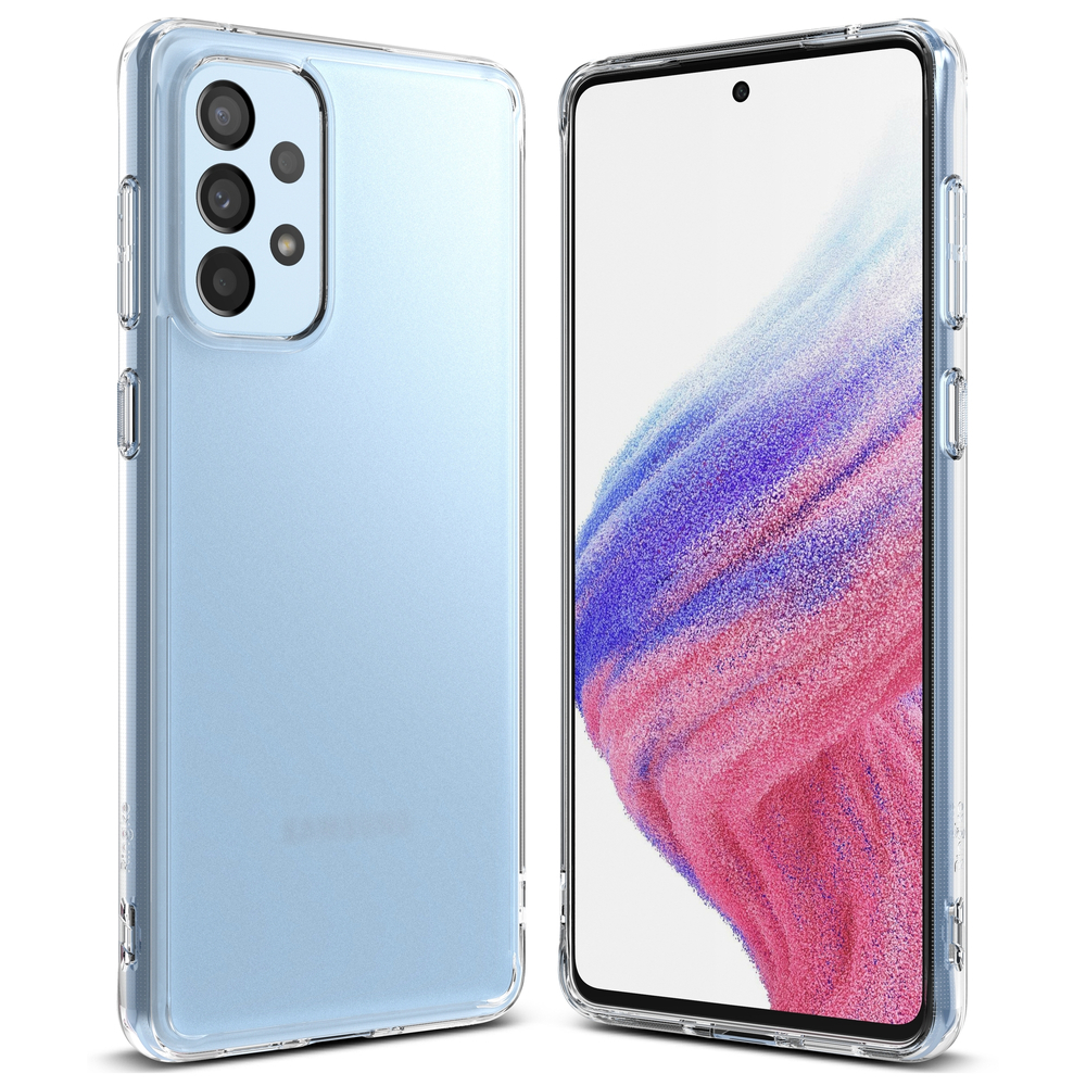 Ringke Fusion Matte dėklas Samsung Galaxy A73 – skaidrus