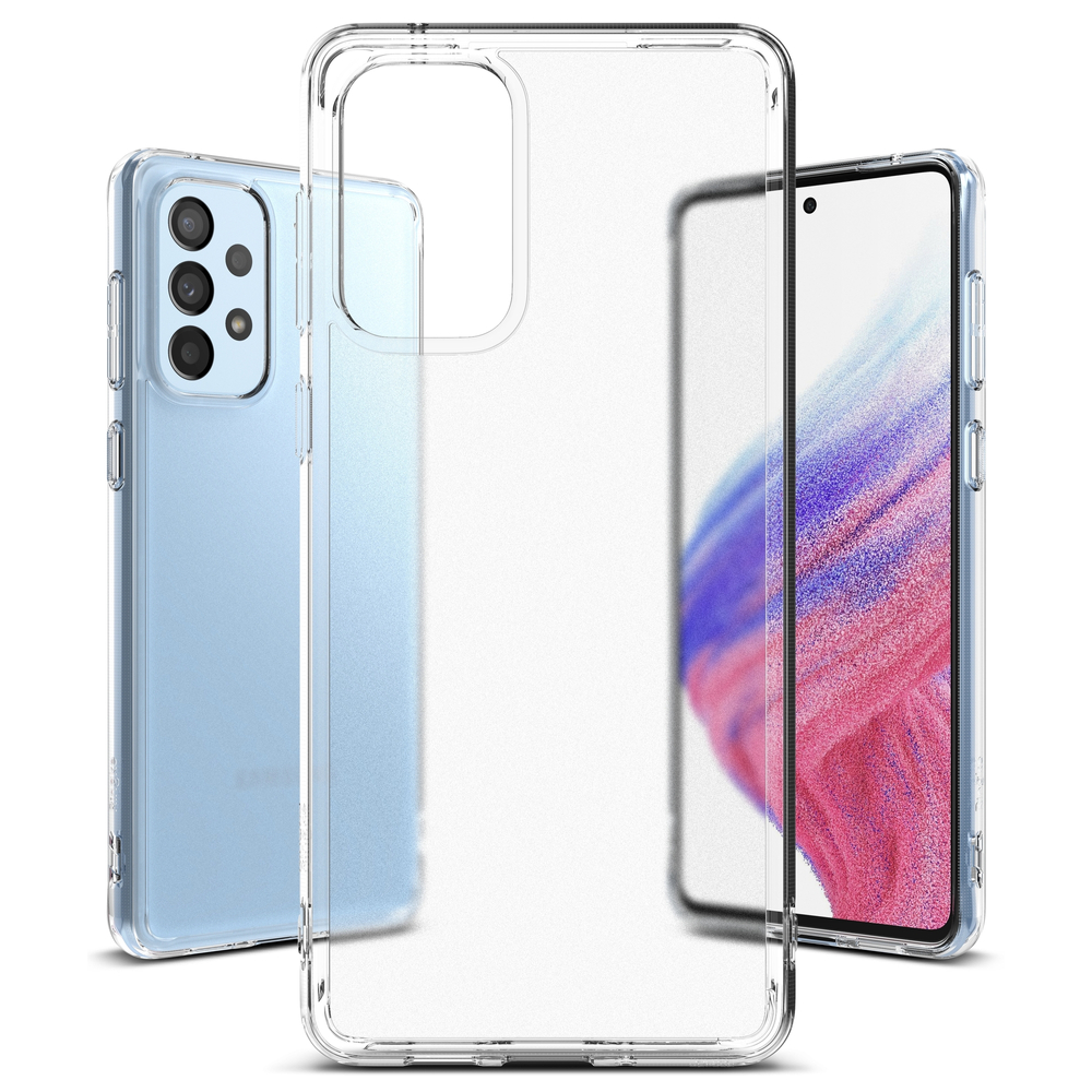 Ringke Fusion Matte dėklas Samsung Galaxy A73 – skaidrus