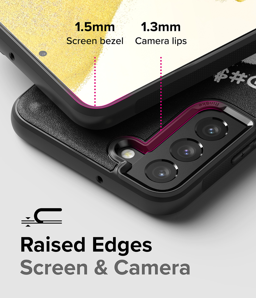 Ringke Onyx dėklas Samsung Galaxy S22+ – juodas