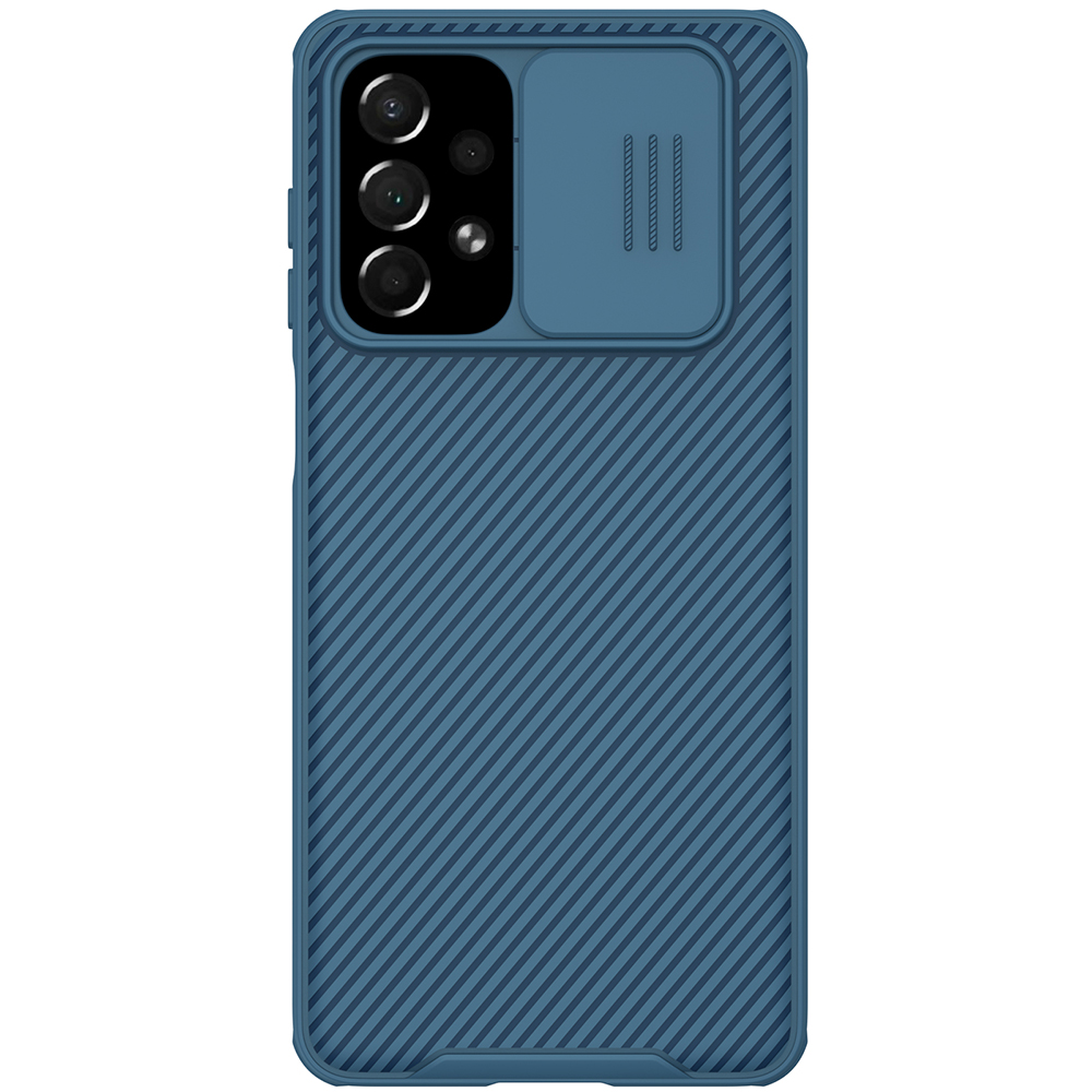 Nillkin CamShield Pro dėklas Galaxy A73 – mėlynas