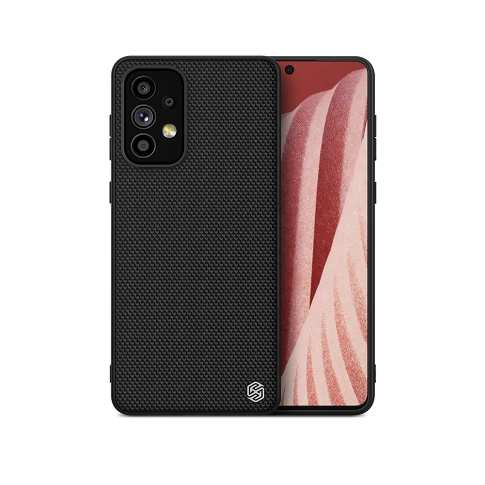 Nillkin Textured Case dėklas Samsung Galaxy A73 – juodas