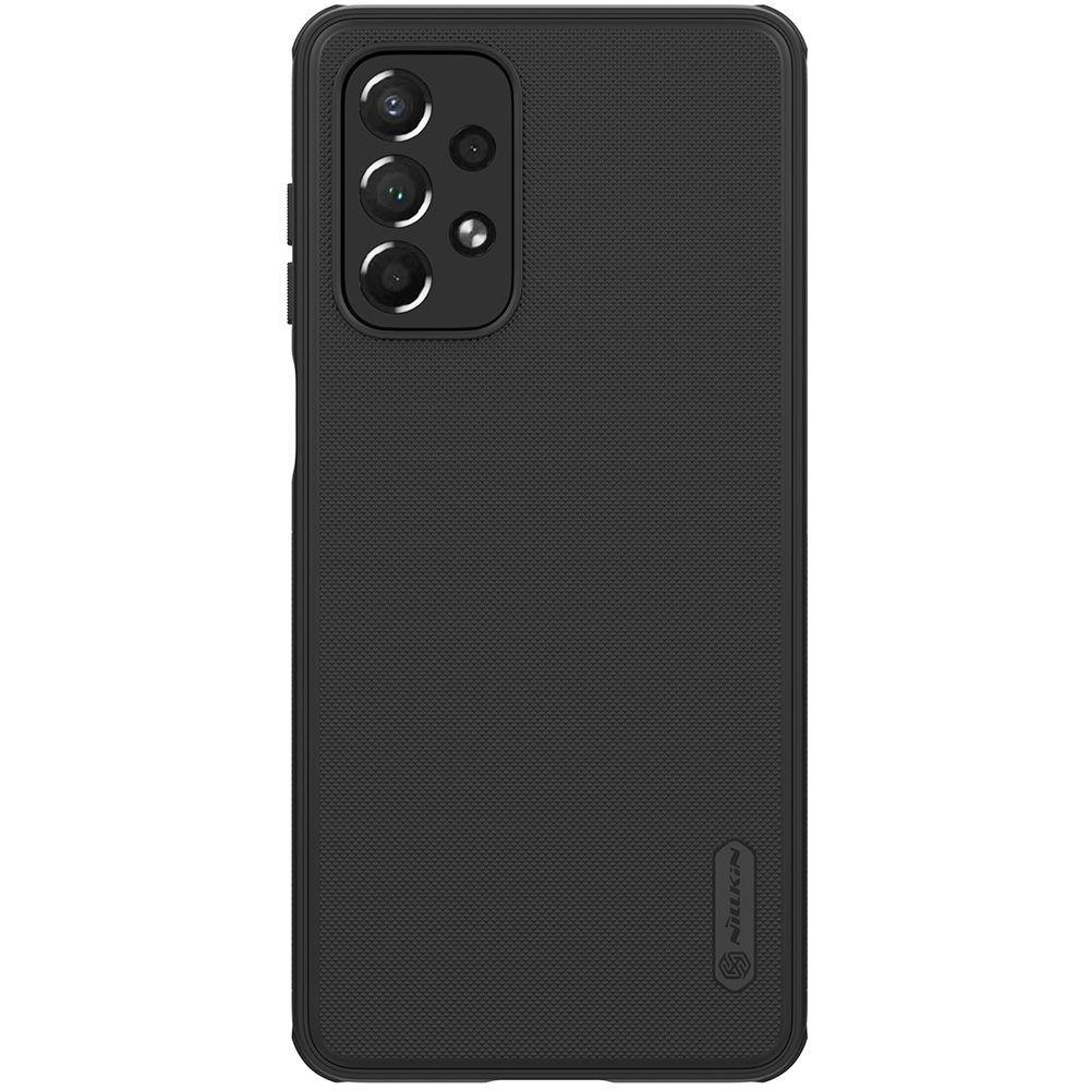 Nillkin Super Frosted Shield Pro dėklas Galaxy A73 – juodas