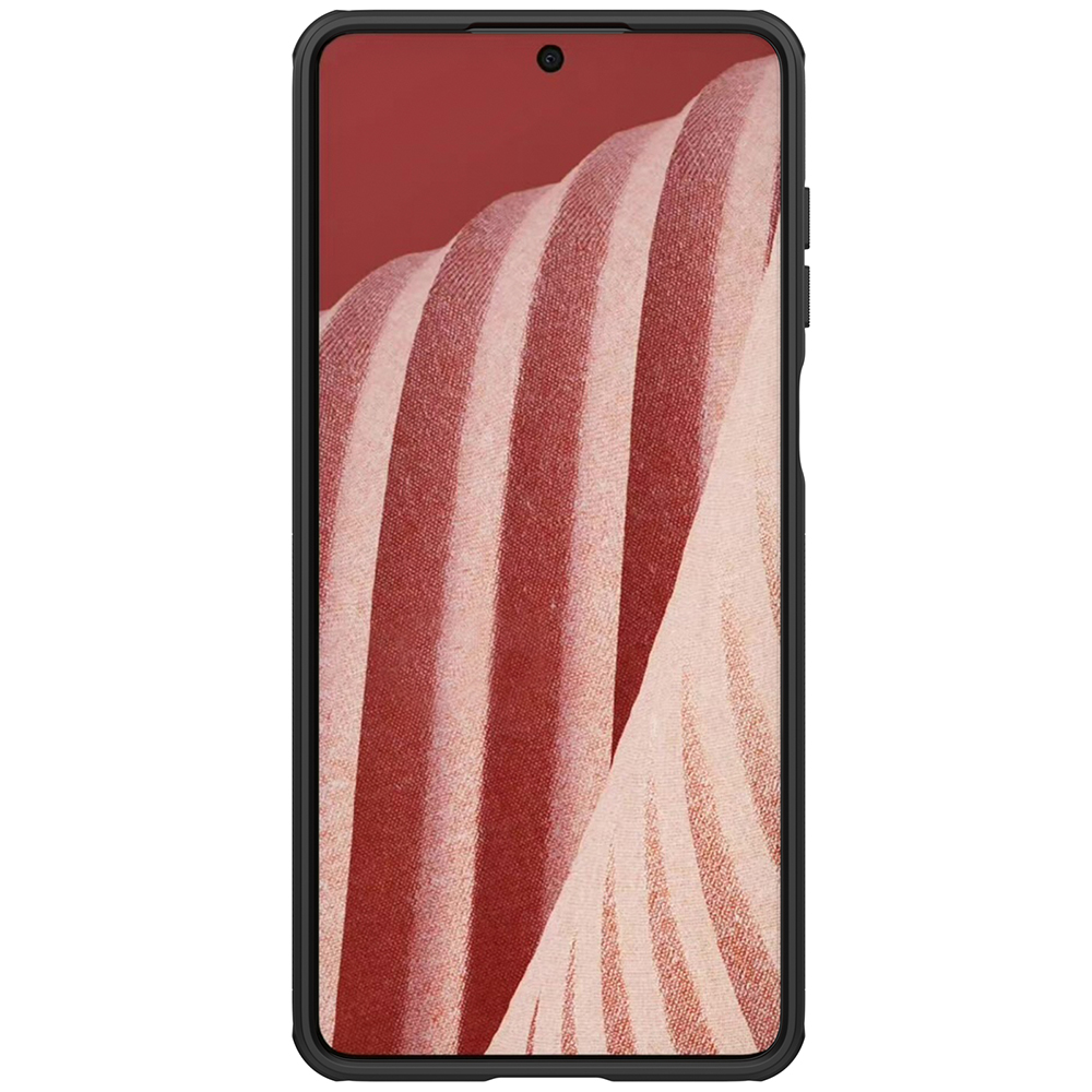 Nillkin Super Frosted Shield Pro dėklas Galaxy A73 – juodas
