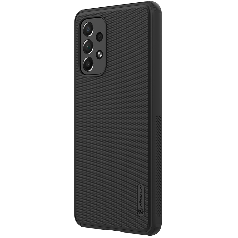 Nillkin Super Frosted Shield Pro dėklas Galaxy A73 – juodas