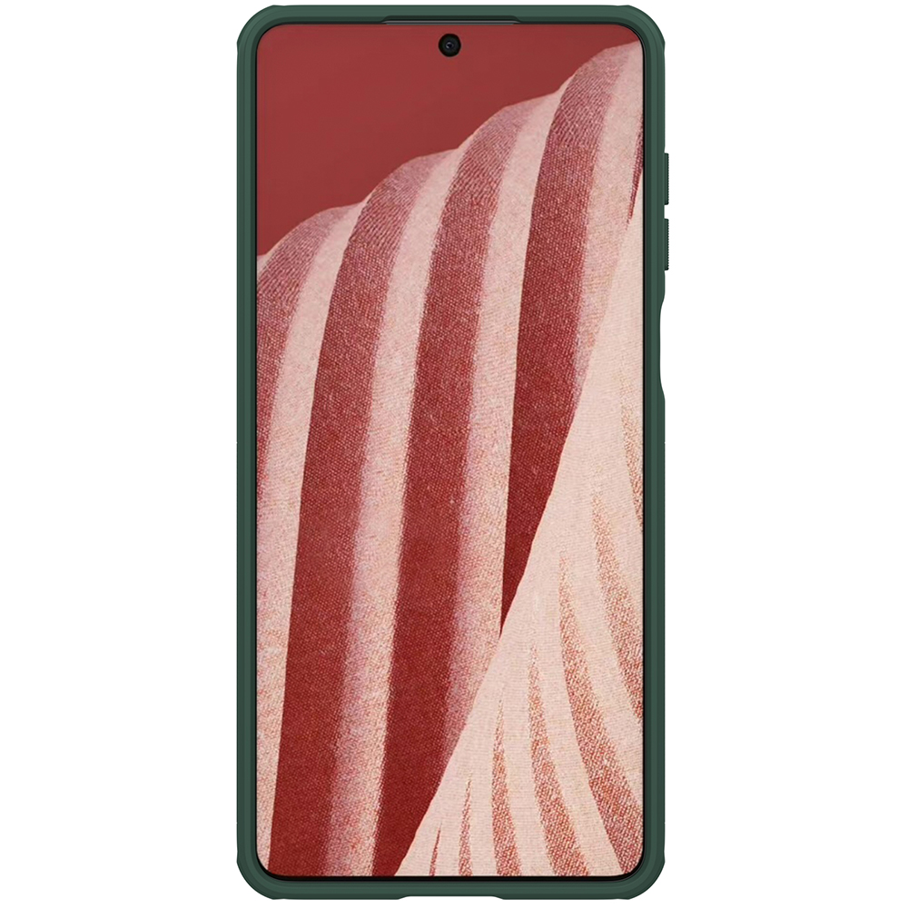 Nillkin Super Frosted Shield Pro dėklas Samsung Galaxy A73 – žalias