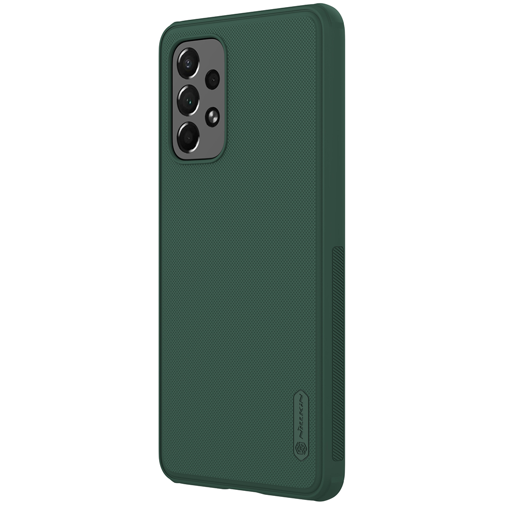 Nillkin Super Frosted Shield Pro dėklas Samsung Galaxy A73 – žalias