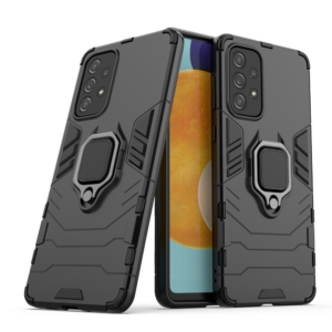 Ring Armor tvirtas dėklas Samsung Galaxy A73 – juodas