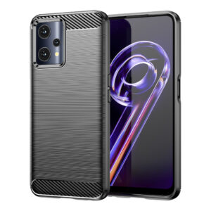 Carbon dėklas Realme 9 Pro – juodas