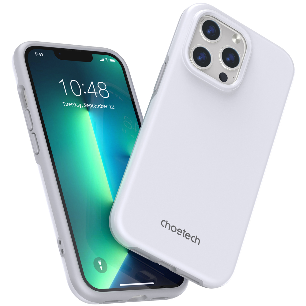 Choetech MagSafe dėklas iPhone 13 Pro – baltas