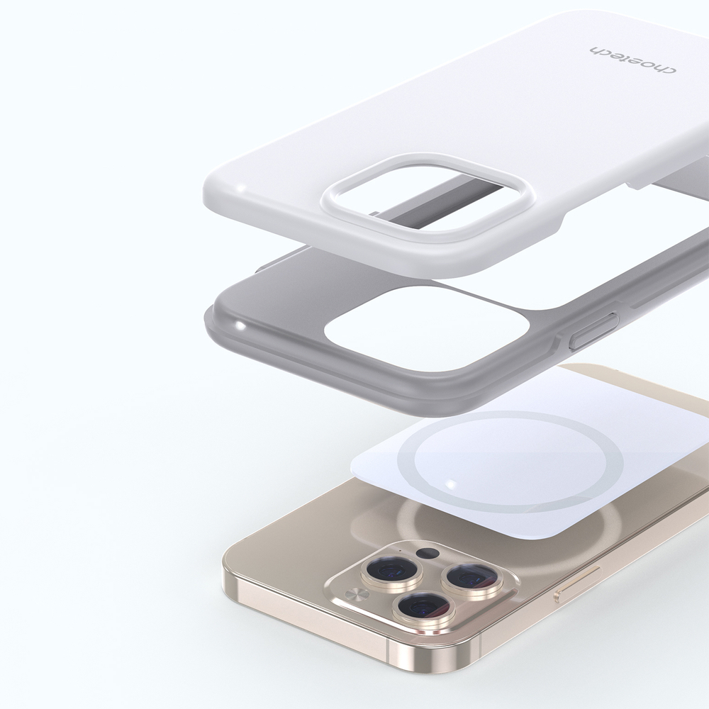 Choetech MagSafe dėklas iPhone 13 Pro – baltas