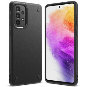 Ringke Onyx TPU dėklas Samsung Galaxy A73 – juodas