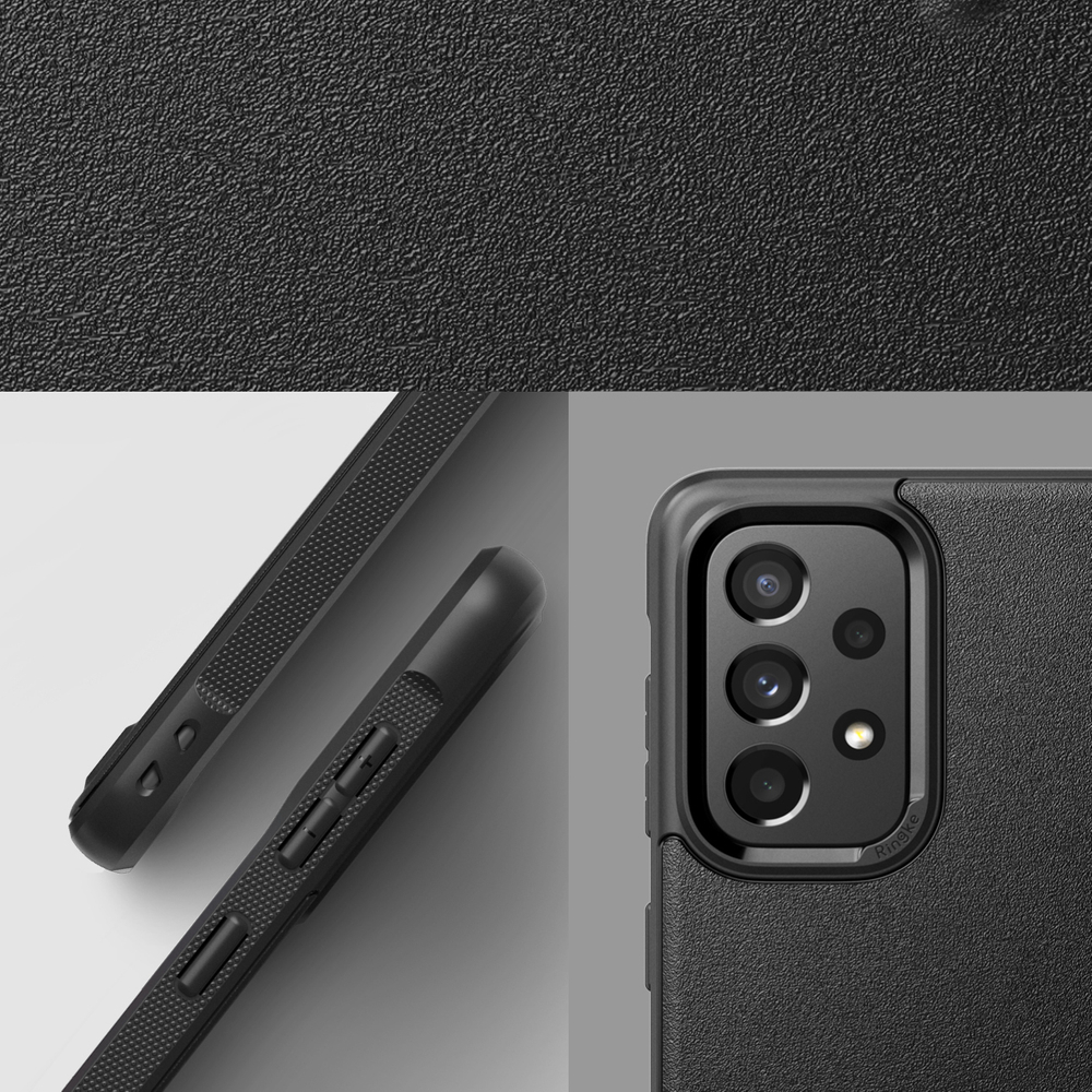 Ringke Onyx TPU dėklas Samsung Galaxy A73 – juodas