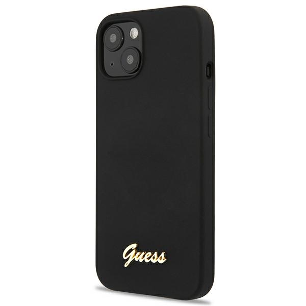 Guess MagSafe silikoninis dėklas iPhone 13 – juodas