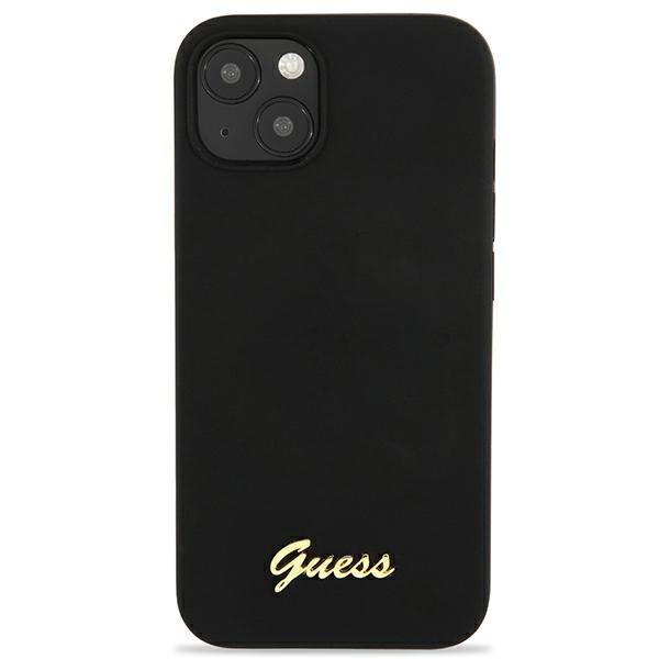 Guess MagSafe silikoninis dėklas iPhone 13 – juodas