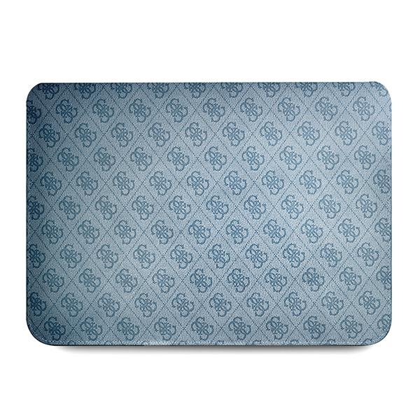 Guess 4G Uptown Triangle Logo dėklas 13-14" nešiojamajam kompiuteriui - mėlynas