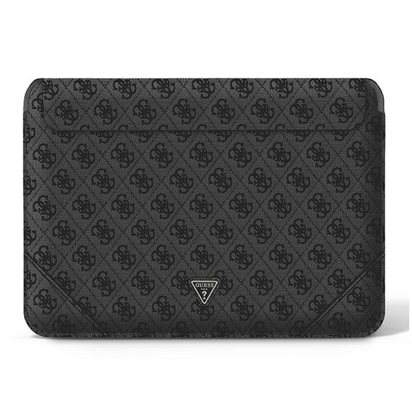 Guess 4G Uptown Triangle Logo dėklas 13-14" nešiojamajam kompiuteriui – juodas